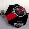 Rockets Houston Automatic Folding Windproof Umbrella - Lightweight, Retractable Design with 8-Rib Durability, Perfect for Outdoor Adventures