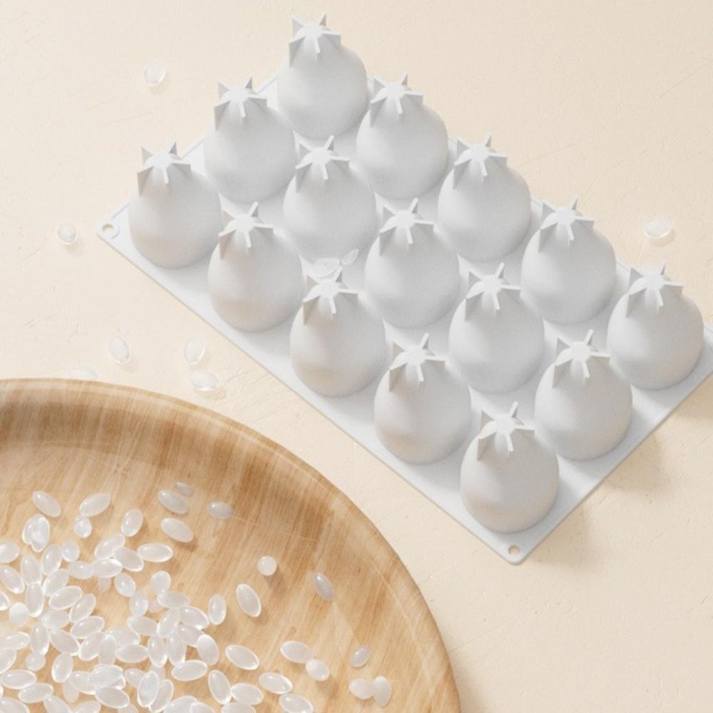 Fruits Shape Baking Mousse Cake Molds 15 Cavity French Dessert Molds Baking Supplies