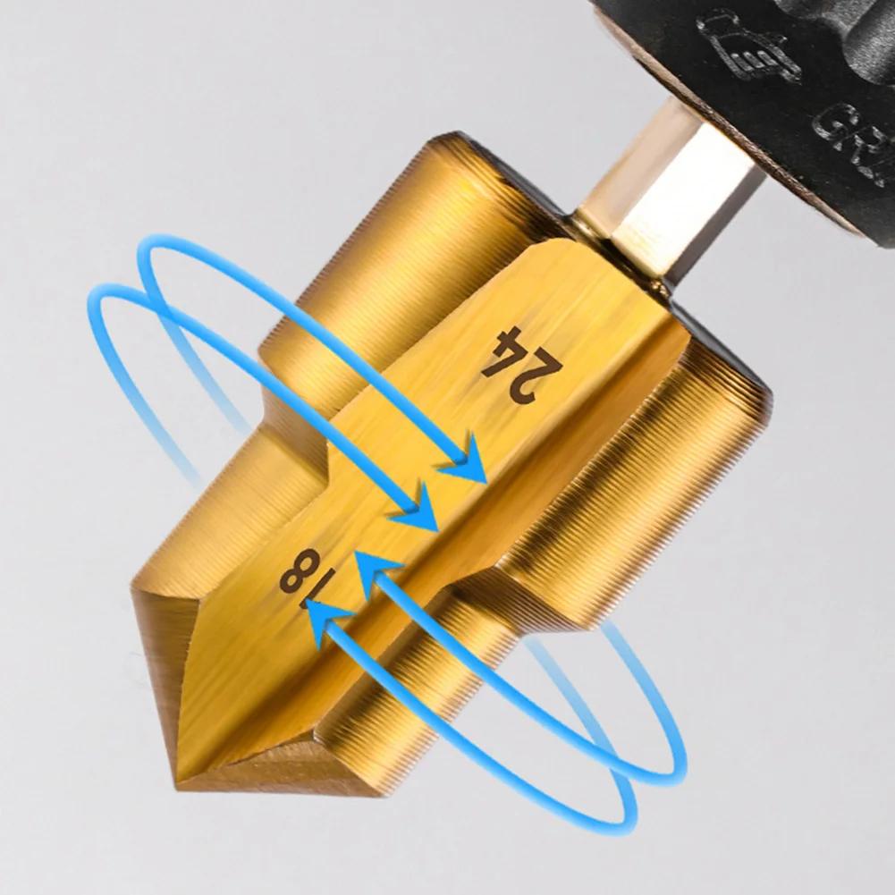 1pcs PVC Pipe Threader Set PPR Water PipeExpansion Drill Bit For Plumbing 1-point 6-point Water Pipe Thread Wire Opener