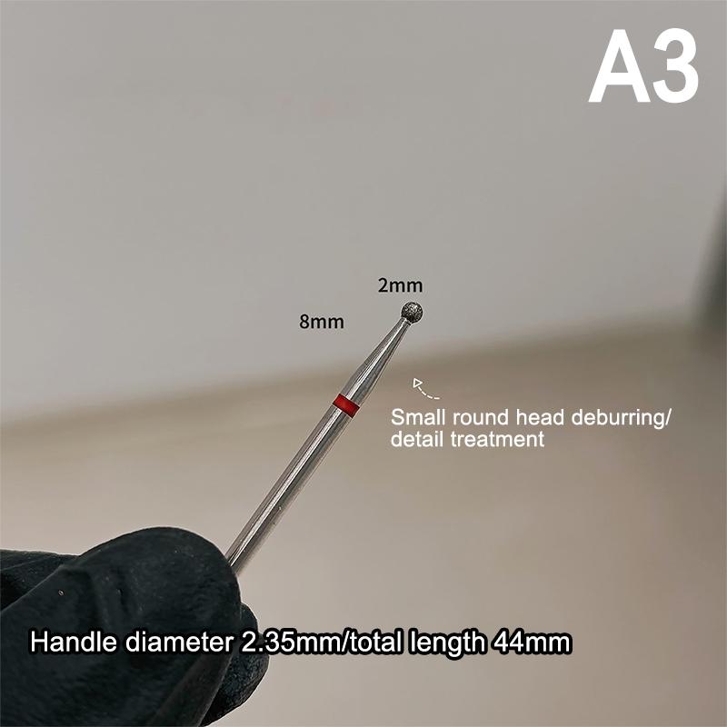 Nail Front Drill Bits Remove Cuticle Nail Polish Head Electric Polishing Machine Accessories Nail Tools