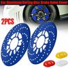 2 Pieces of 14-inch Drum Brake Disc Brake Disc Cover Decorative Aluminum Brake Cover Car Rear Wheel Dustproof Brake Disc