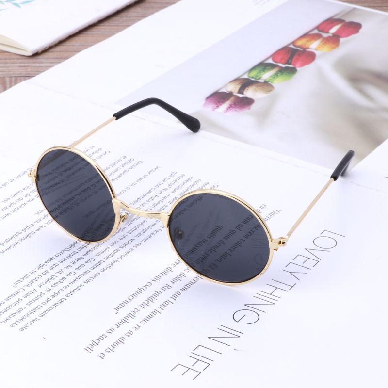 Nové kulaté dětské brýle 2020 Rámeček brýlí pro chlapečky Dívčí rám brýlí Vintage Dětské fotografické rekvizity Gentleman Studio Shoot