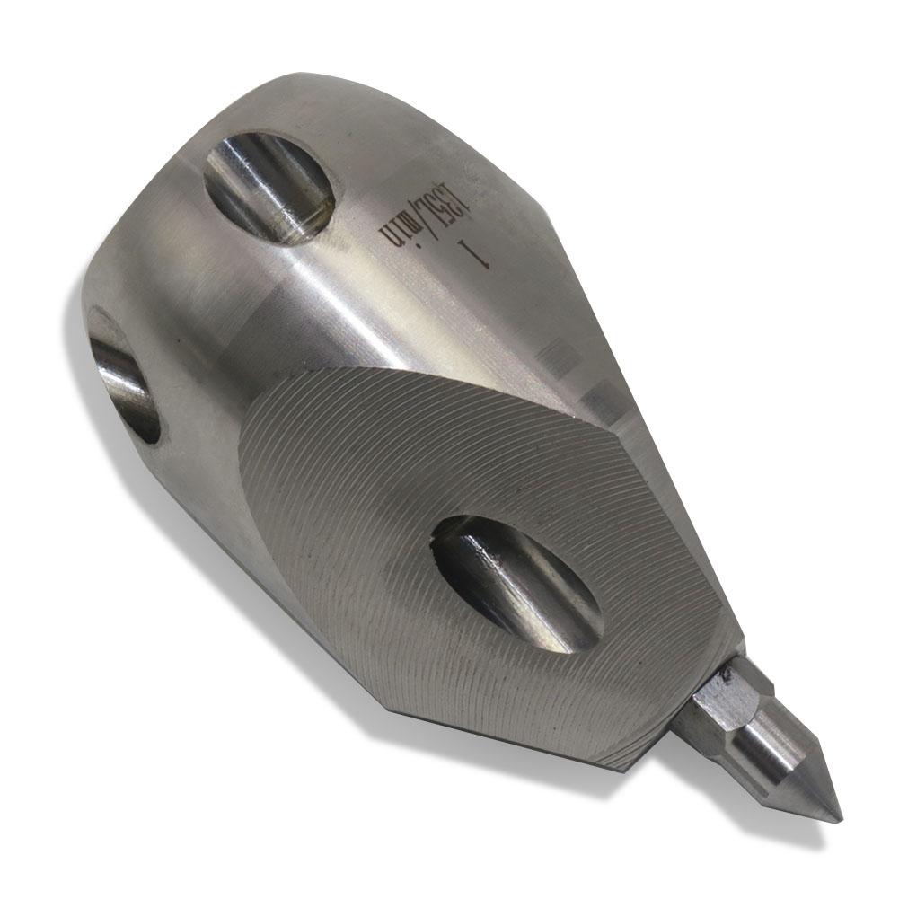 1 Pcs High-pressure Stainless Steel Puncture Nozzle Nozzle Cleaning And Dredging Vehicle Specific Universal Rotary Ceramic Nozzl