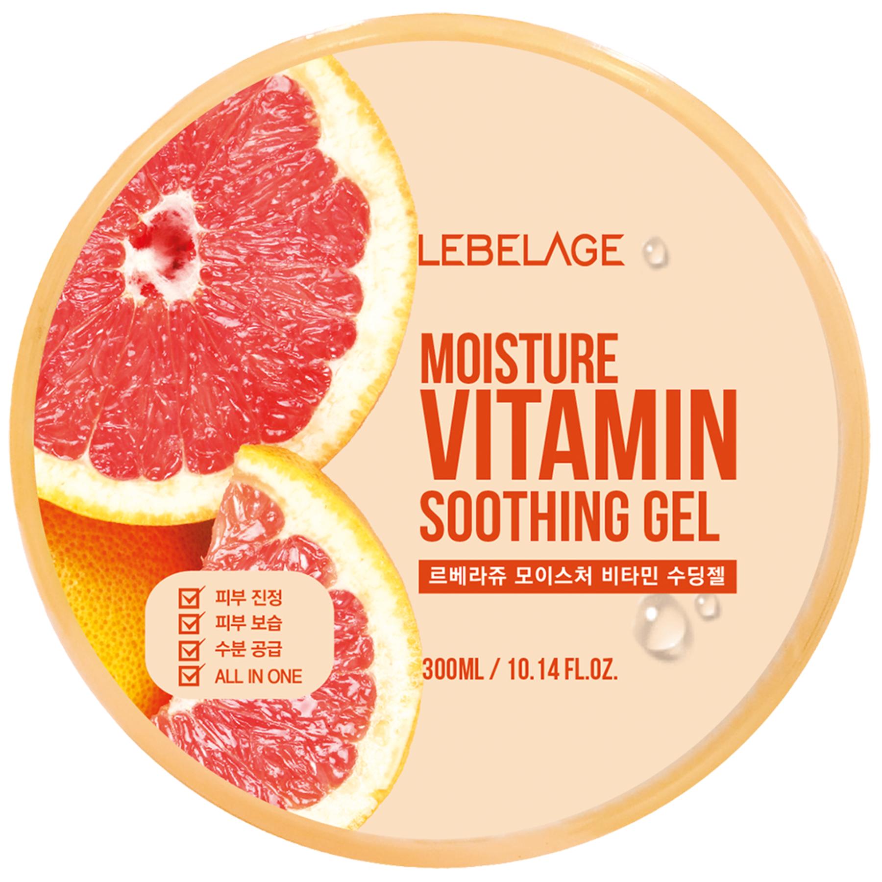 LEBELAGE Moisture Vitamin Soothing Gel Radiant Hydration Glow 300ml