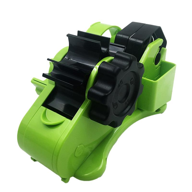 Premium-Semi-Automatic Tape Dispenser Multi-Roll Cutting Reusable Thermal Tape Dispenser For Thermal Transfer Tape
