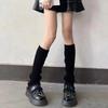 70cm Women Sexy Long Knitting Leg Warmers Foot Cover Leg Warm Uniform Cosplay Sweet Lolita Girls Boot Pile Up Socks