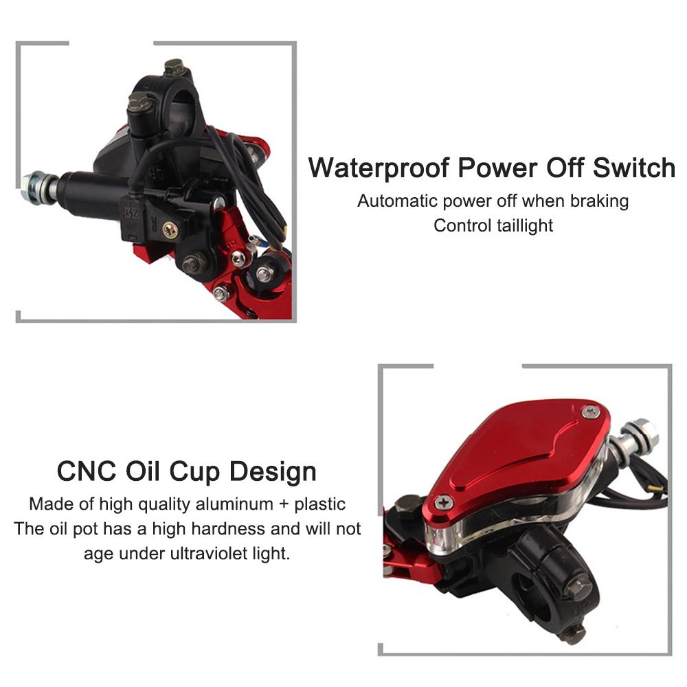 Elevadores De Manillar Para Moto - Aluminio CNC, Diámetro 43 Mm, Ajuste Universal, Color Negro
