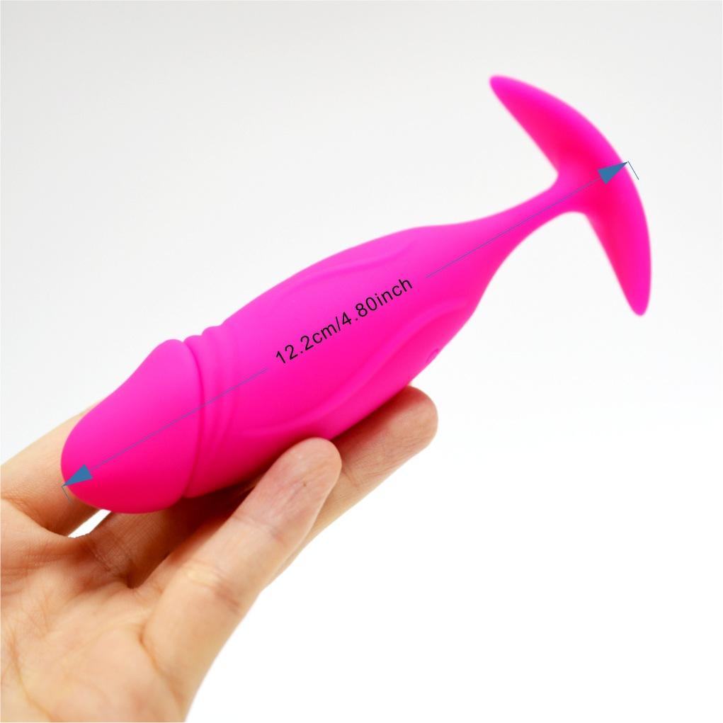 Anal Vibrator for Men Prostate Massager Remote Control Dildo Butt Plug Vibrating Adult Sex Toy for Women