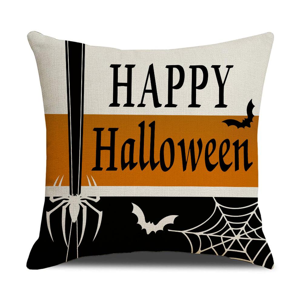 Halloween Pillow Cover Simple And Versatile Combination Pillow Horror Atmosphere Arrangement Sofa Pillow Cushion