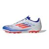 adidas F50 League Comfortable AG (Rubber Short Studs) Artificial Turf Non-Slip Durable Soccer Shoes Unisex Soccer Shoes White Orange Blue IF1330