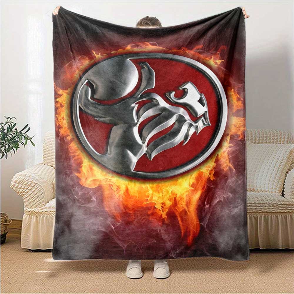 Holden Symbol Blanket Warmthful Decor Blanket Perfect for Picnics Sofa Couch Office Bed Picnics Modern Style Best Holiday Gift Y20