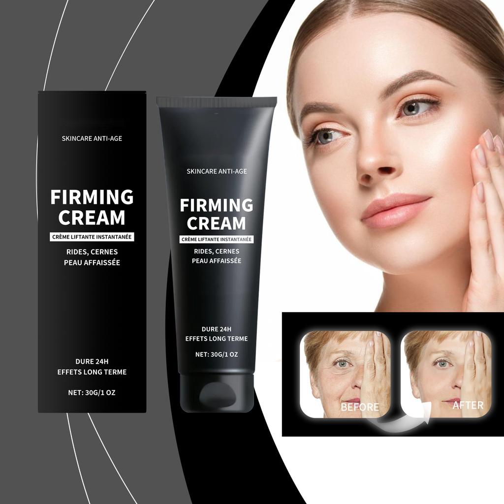 Wrinkle And Firming Cream Tightens The Skin, Moisturizes And Wrinkles And Fine Lines, Moisturizes The , Tightens And Brightens The Compl