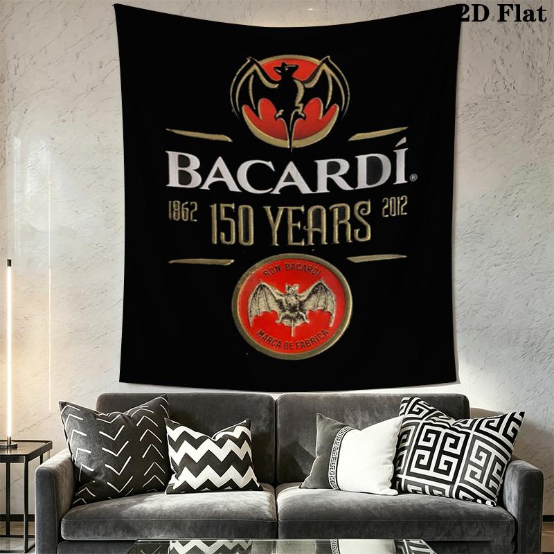 Bacardi Wandkleed Esthetisch Wandkleed Bedrukt Stof Deken Decoratieve Wandkleden voor Slaapkamer Woonkamer Huisdecoratie