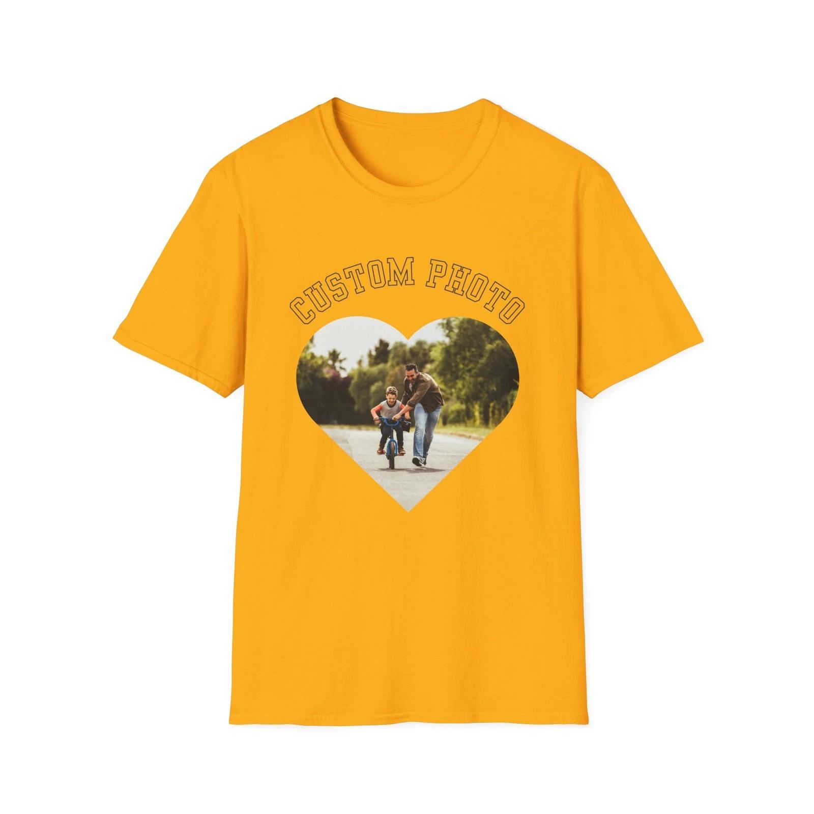 Custom Photo Shirt, Personalized T-Shirt, Custom Picture Tshirt,Your Photo Shirt S