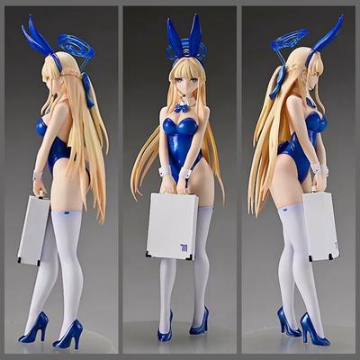 Blue Archive Asuma Toki Figura Anime Menina Coelho Estatueta Modelo Estátua Boneca Coleção Decoração Presente Personalizável