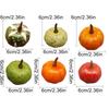 Fake Foam Pumpkin Set 12Pcs/set Colorful Simulated Pumpkins Ornament for Thanksgiving Fall Autamn Table Decoration