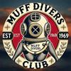 Retro Tin Sign Diver Club Metal Wall Art 8 Inch Round Vintage Home Bar Decor