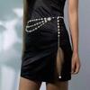 Multilayer Waist Belt Modern Baroque Pearls for Street Dance Music Festival Jeans Dress Belt Body Jewelry Versatile