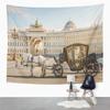 Princess Carriage Cartoon Tapestry Office Living Room Decoration Home Wall Tapestry