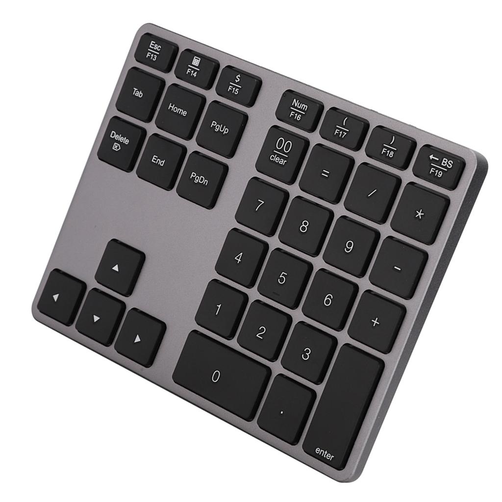 BT308 35 Taster Numerisk Tastatur Oppladbart Trådløst Ultratynt Tastatur Kompatibelt med Bluetooth