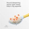 2pcs/set Silicone Spoon for Baby Utensils Set Auxiliary Food Toddler Learn To Eat Training Bendable Soft Fork Infant Tableware