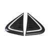 For Toyota C-HR CHR 2016-  Chrome Front Door Side Fender Base Cover Molding Trim Decoration Sticker Exterior Accessories