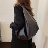 Retro PU Dumpling Bag Japanese Style Tote Bag Shoulder Bag Versatile Commuting Handbag  Shopping