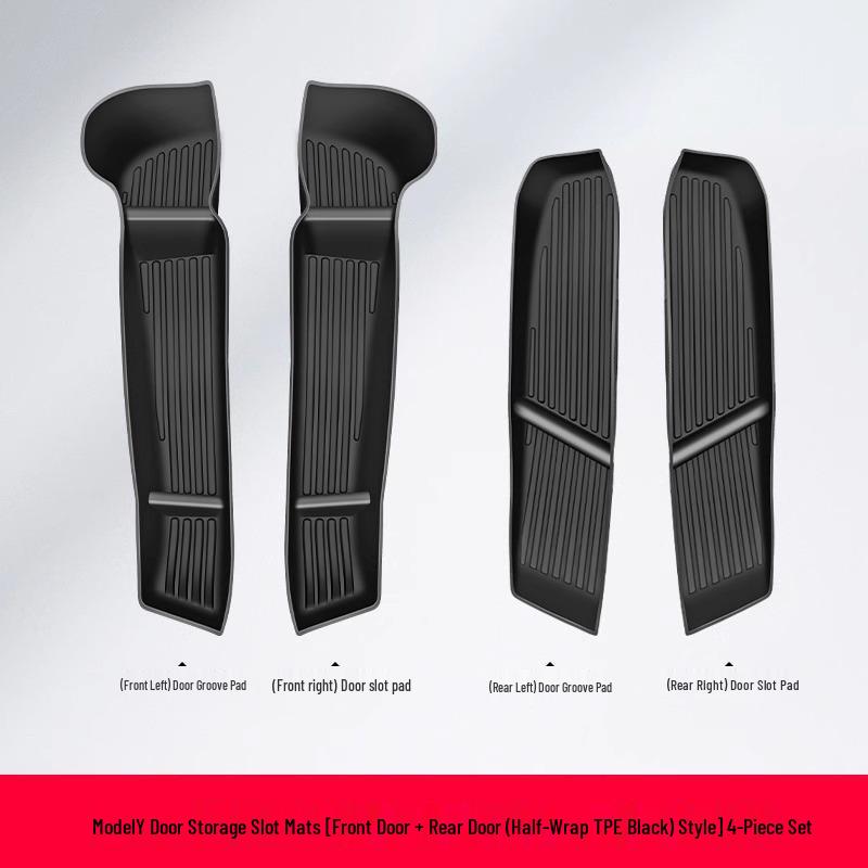 

Tesla Model Y/3 Door Wrap Storage Box: TPE Organizer for Car Interior Accessories