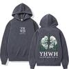 YHWH Lungs Christian Hoodie Every Breath Speak His Name Pullover Men Women Casual Fleece Cotton Hoodies Streetwear
