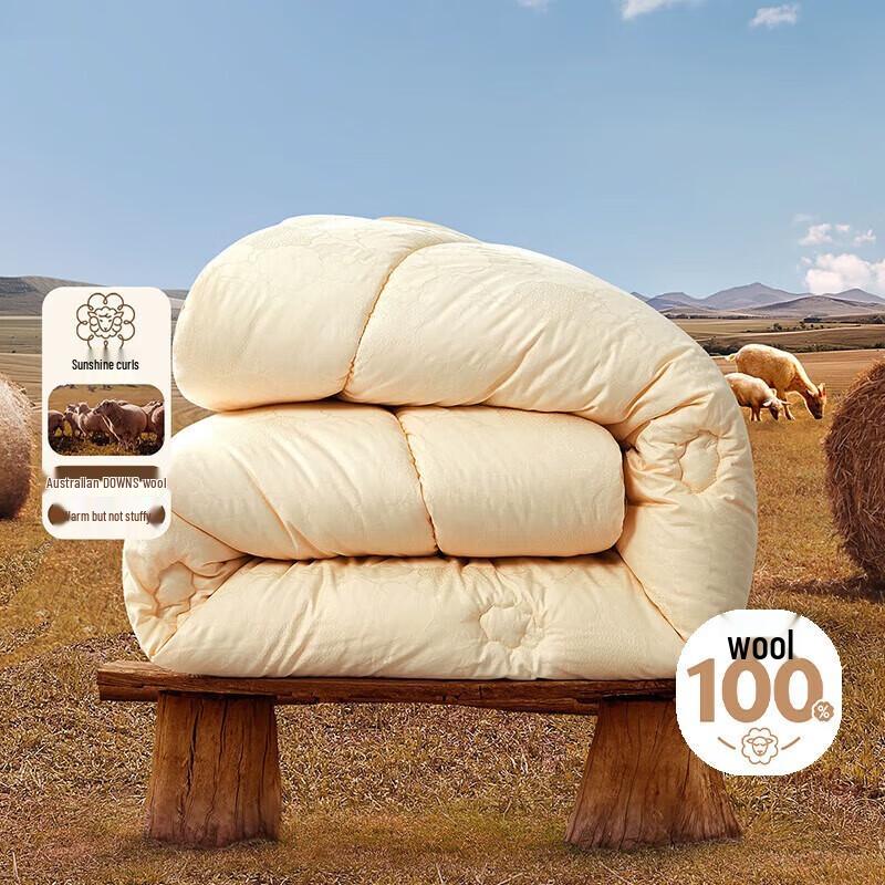 

Mercury Home Textiles 100% Australian Wool Winter Quilt 220x240cm