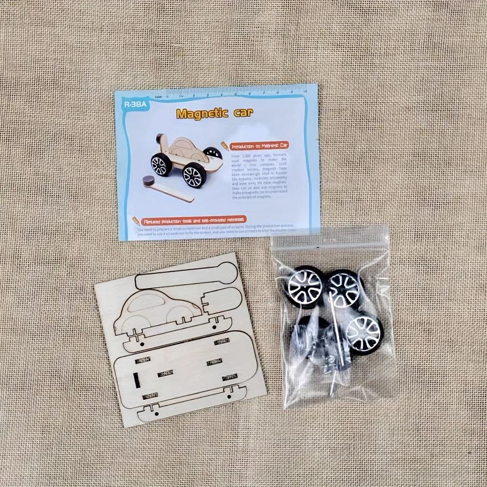 Magnetic Trolley Handassembled Technology Magnet Rejection Science Experiment Puzzle Model 12 Years Old+