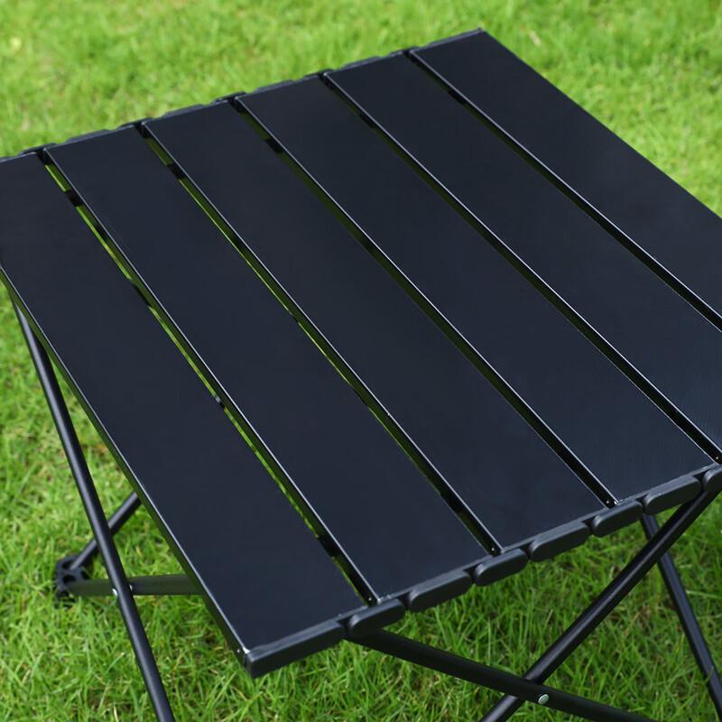 OEING Portable Aluminum Roll-Up Camping Table