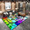 Colorful Creatures Custom Name Carpet Rug For Living Room Bedroom Home Sofa Decoration Kids Play Nonslip Floor Mat