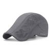Men Summer Outdoor Mesh Breathable Quick-Dry Beret Hat Golf Running Cap Womens Newsboy  Working Casquette Sun Hats Flat Visor