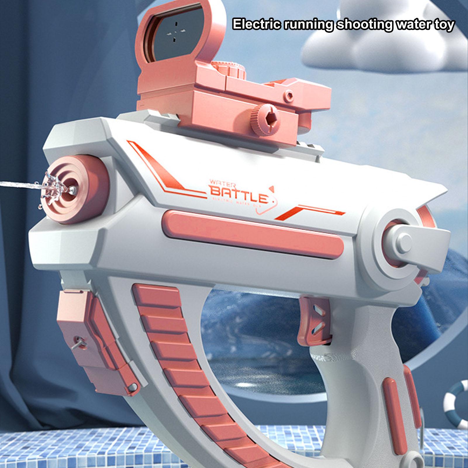 Kid Electric Water Shooting Toy Summer Sandbeach Children Interactive Water Play Shooting Toy 500mAh