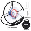 Golf Chipping Net Pop Up Practice Net for Backyard Indoor Training Aid with 6 Soft Balls Portable Golf Accessories 5