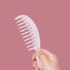 Hair Styling Tool Wide Tooth Comb Salon Dyeing Wide Curly Hair Brush Portable   Hair Salon