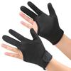 Three-Finger Heat-Resistant Hairdressing Gloves: Anti-Scald Salon Gloves for Straightening and Curling Irons