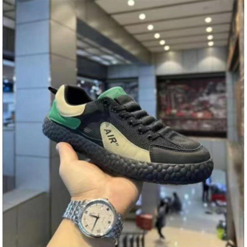 Men's shoes new breathable casual shoes summer low-top versatile sports shoes men's board shoes one pedal mesh men's shoes