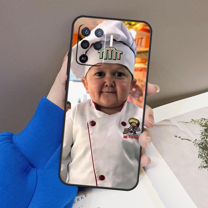 Funny Hasbulla Case For Oppo A94 A74 A54 A80 A60 A40 A18 A38 A58 A78 A98 A96 A76 A16 A15 A17 A57 A77 A5 Pro