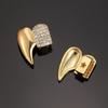 Glossy Finish Teeth Grillz Caps Anti Slip Teeth Jewelry Halloween Fashion Dental Set  Halloween