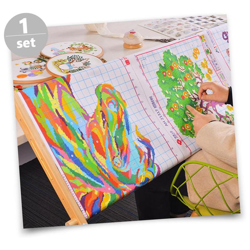 M-Modern-1 Set Embroidery Holder Embroidery Quilting Frame Quilling Tool Embroidery Supplies Embroidery Stand Supplies Easy Inst