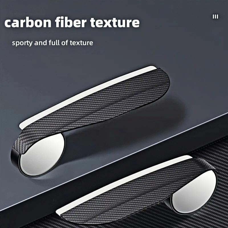 

Car Rearview Rain Eyebrow Blind Spot Mirror Small Round Mirror 360 Degrees Parking Auxiliary Mirror Shield Accessories