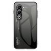 For Oppo A5 5G Case Anti-Scratch Tempered Glass+PC+TPU Phone Cover