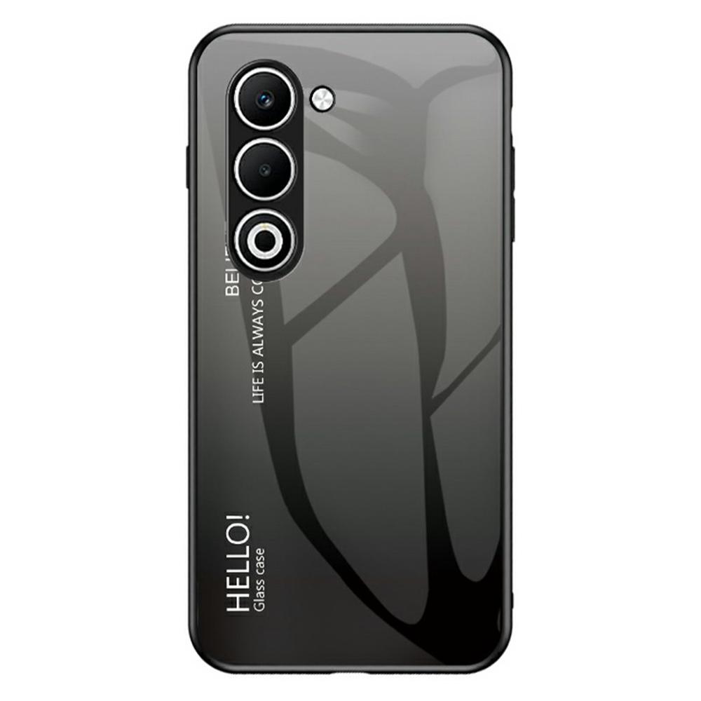 For Oppo A5 5G Case Anti-Scratch Tempered Glass+PC+TPU Phone Cover