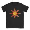 Das Sun Men T-Shirt Kreatives T-Shirt Kurzarm Rundhals T-Shirts Baumwolle Klassische Kleidung