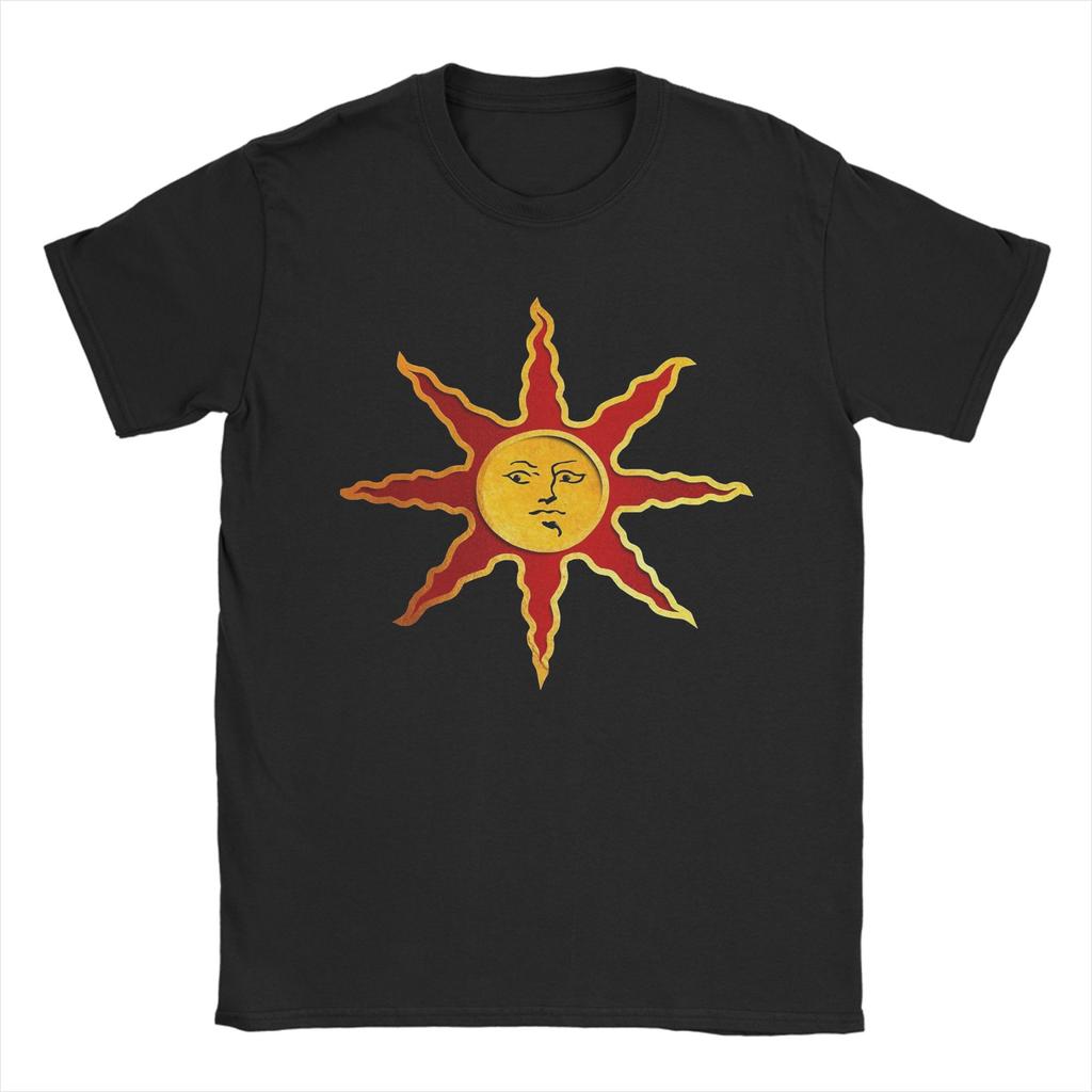 Das Sun Men T-Shirt Kreatives T-Shirt Kurzarm Rundhals T-Shirts Baumwolle Klassische Kleidung