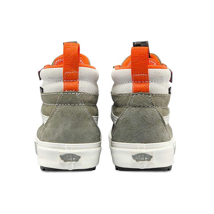 Napapijri X Vans Sk8 High-Top Skate Shoes Unisex Sneakers Fog-Gray VN0A5HZZ8S8