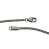 Emporio Armani Gunmetal Necklace EGS2781060 Men's [Used]