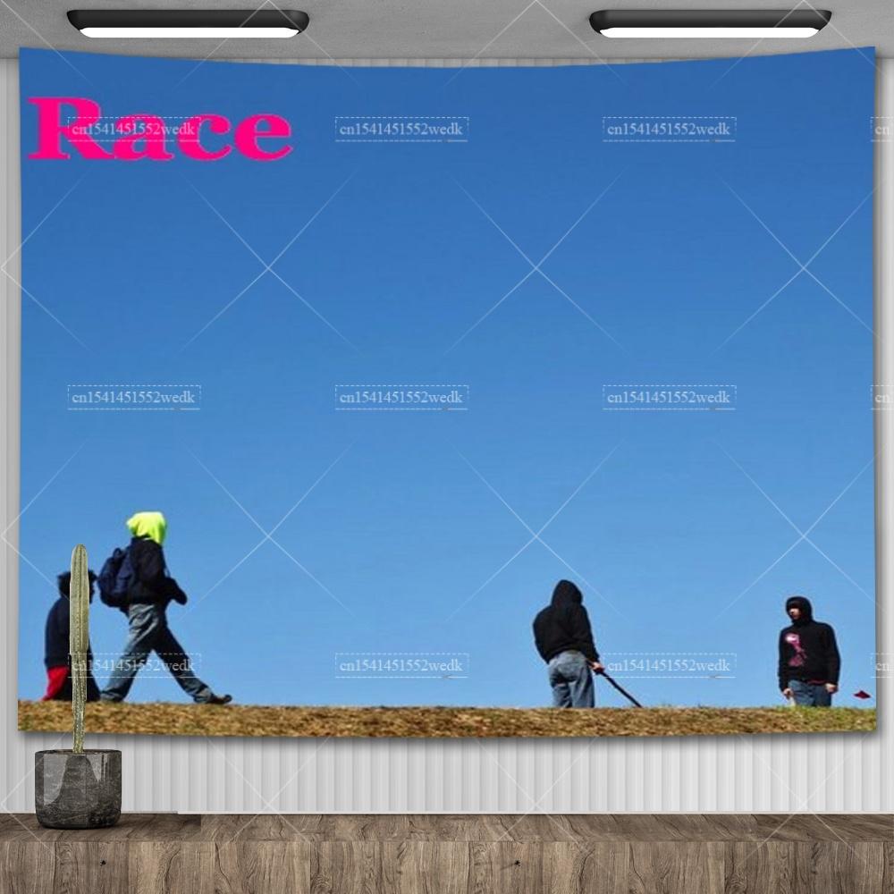 Alex G Trick Album Cover Tapestry Wall Art Posters Aesthetic Bedroom Decorative Print Tapestrys Macrame Farbic Tapestry For Room